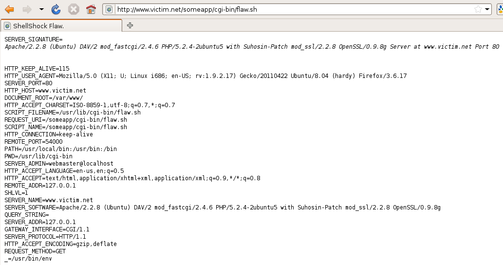 รูปที่ 27: Environment Variable ของ Web Server