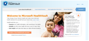 Microsoft Health Vault