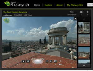 Microsoft Photosynth Technology from Microsoft Live LABs