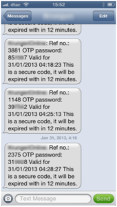 รูปที่ 3: ตัวอย่างระบบที่มีอายุการใช้งาน OTP มากกว่า 10 นาที