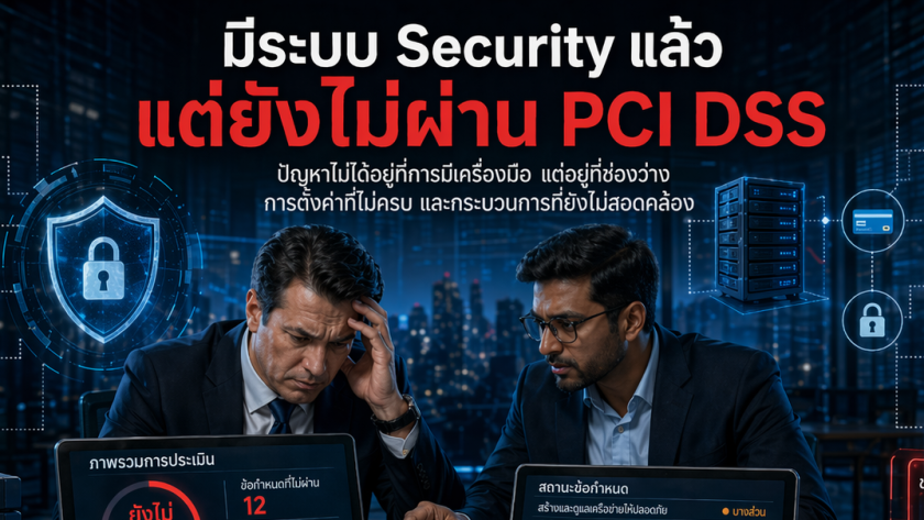 ทำ Security แล้วไม่ผ่าน PCI DSS เพราะขาด scope control และ evidence