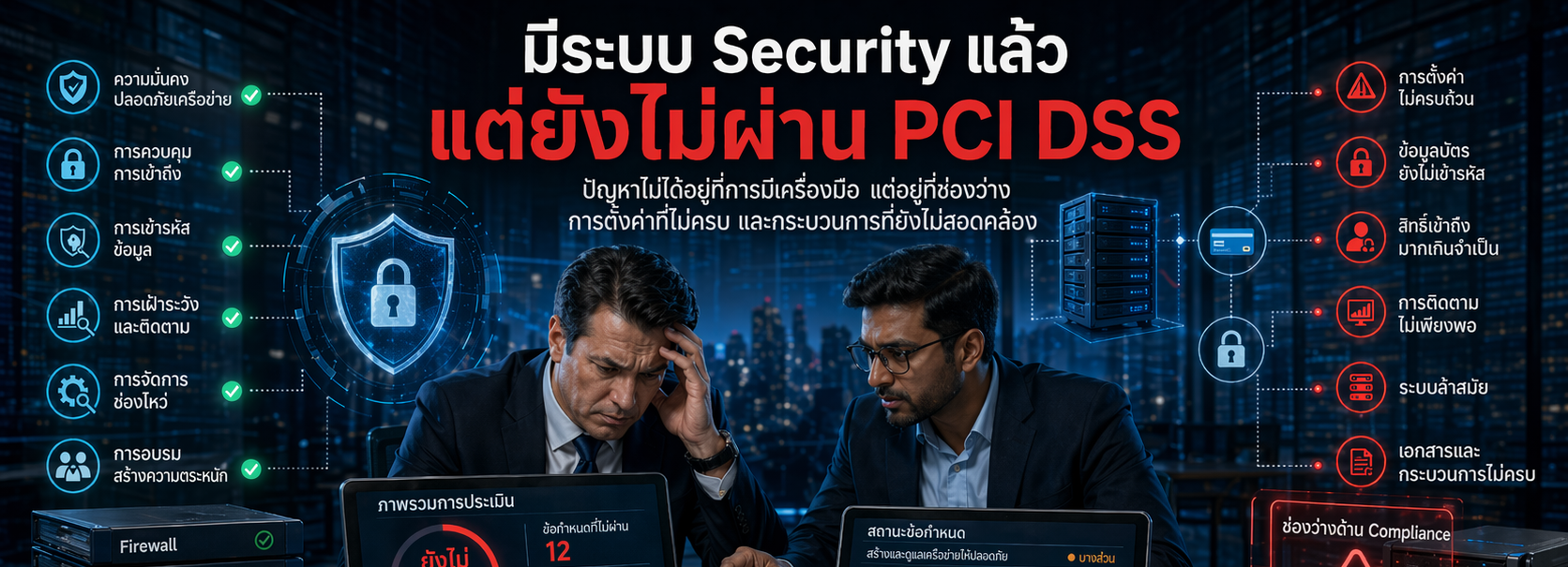ทำ Security แล้วไม่ผ่าน PCI DSS เพราะขาด scope control และ evidence