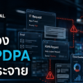 เมื่อคำร้อง IT และคำร้อง PDPA กระจัดกระจาย ความเสี่ยงที่องค์กรอาจมองไม่เห็น