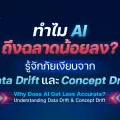 โมเดล AI ประสิทธิภาพตกต่ำได้อย่างไร? เจาะลึกภัยเงียบจาก Data Drift และ Concept Drift ตามมาตรฐานสากล ISO/IEC 22989